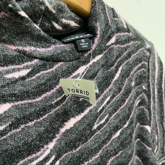 Torrid Purple Zebra Dress - Picture 6 of 12